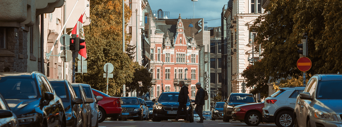 Driving in Helsinki