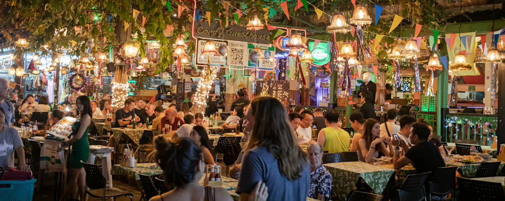 Open-Air Restaurant in Bangkok by Syed Ahmad on Unsplash