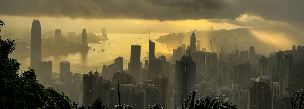 Rainy Hong Kong by Aaron VanPoole on Unsplash