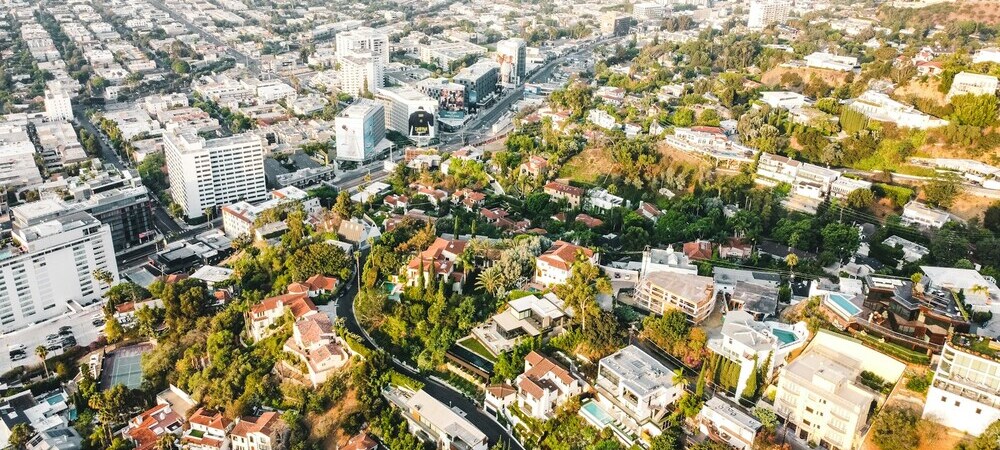 Various accommodation options in Los Angeles