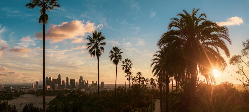 A warm day in Los Angeles beckons