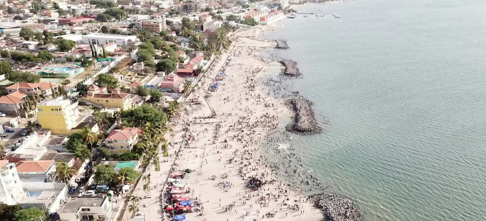 Luanda beach by Hermenegildo Sebastiao via Unsplash