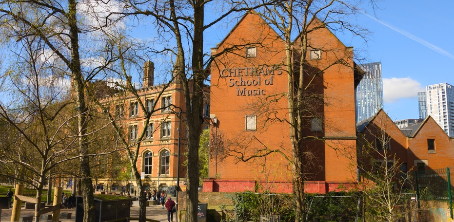 Chetham's School of Music by John B. Hewitt via Shutterstock