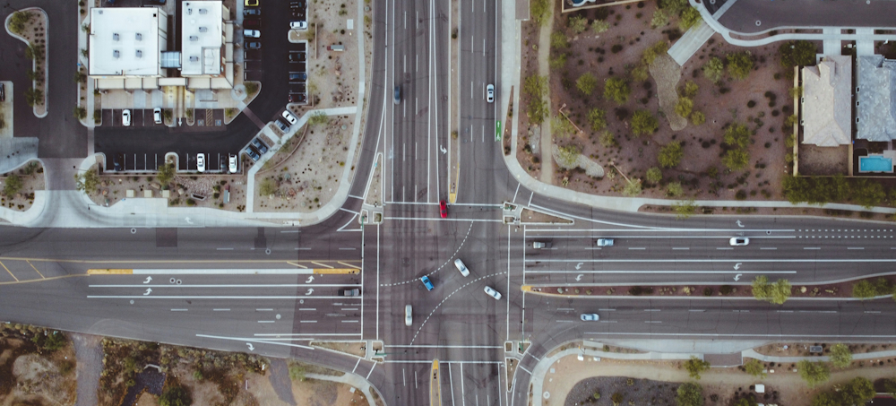 Aerial Street in North Valley, Phoenix by Star on Unsplash