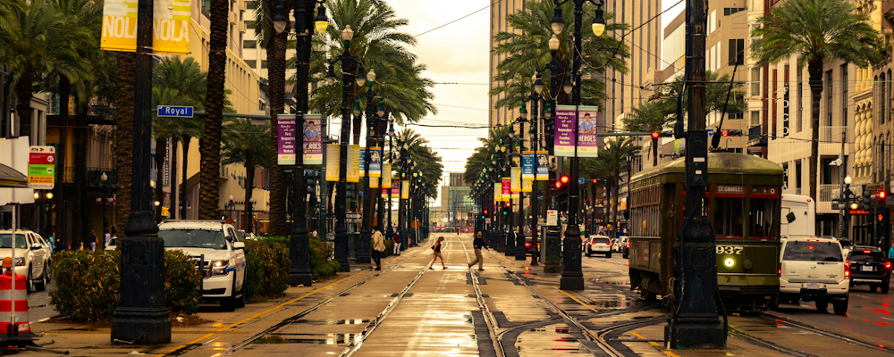 Tram and Road in New Orleans by Brother Swagler on Unsplash