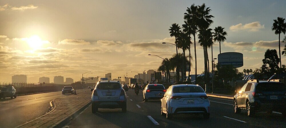 Driving in San Diego