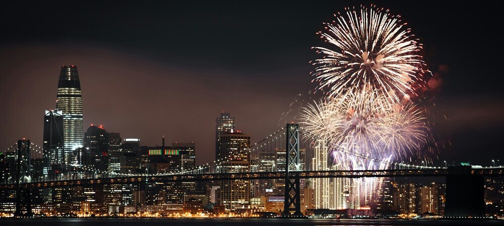 Fireworks in San Francisco