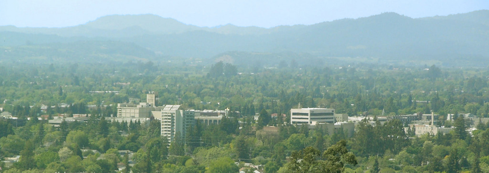 Santa Rosa Skyline by JLankford