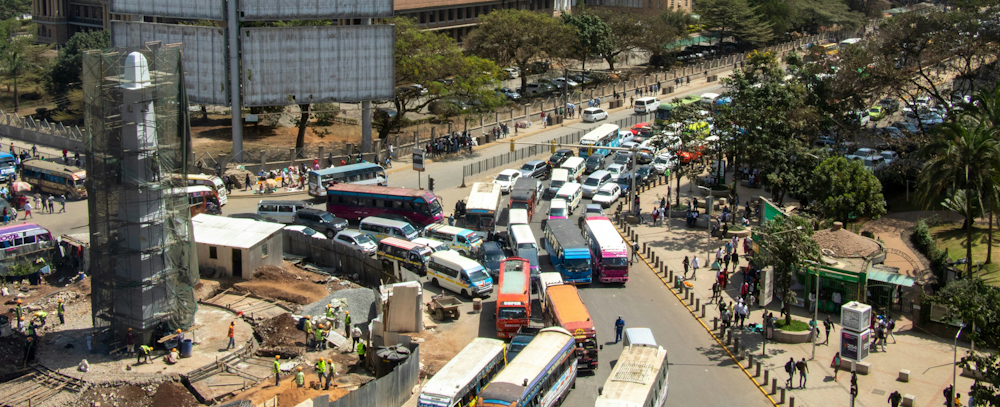 Buses, Matatus and Cars in Nairobi by Michael Njoroge on Unsplash
