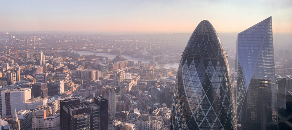 London Skyline by Alev Takil via Unsplash
